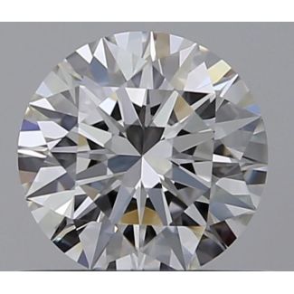 0.5 Carat Round F VS1 EX GIA Natural Diamond