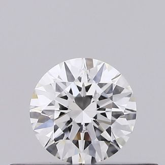 0.23 Carat Round F SI1 EX GIA Natural Diamond