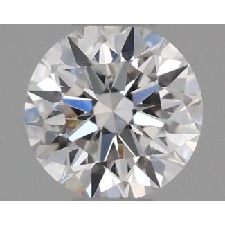 0.3 Carat Round D VS1 EX VG GIA Natural Diamond