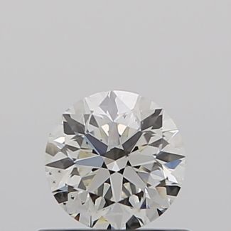 0.50 Carat Round I VS2 VG EX GIA Natural Diamond