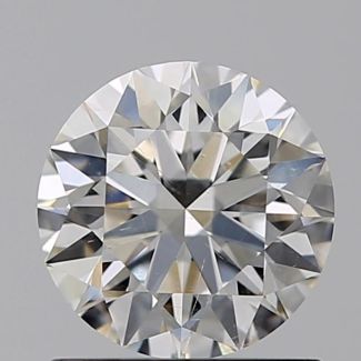 0.80 Carat Round H SI2 EX GIA Natural Diamond