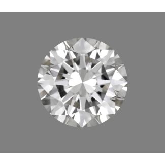 0.27 Carat Round H VVS1 EX GIA Natural Diamond