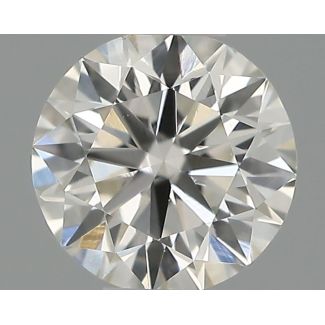 0.3 Carat Round F VS2 EX VG IGI Natural Diamond