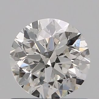 0.70 Carat Round H SI1 VG GIA Natural Diamond