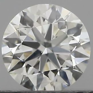 0.30 Carat Round H VVS1 EX VG IGI Natural Diamond