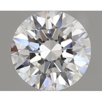 1.08 Carat Round E VVS2 EX GIA Natural Diamond