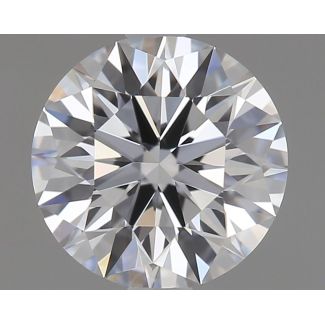 0.65 Carat Round D VS1 EX GIA Natural Diamond