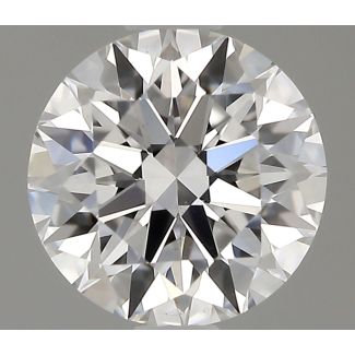 0.5 Carat Round E VS1 EX GIA Natural Diamond