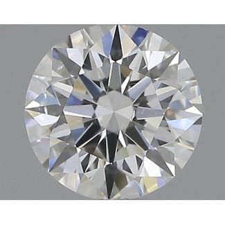 0.5 Carat Round D SI1 EX GIA Natural Diamond