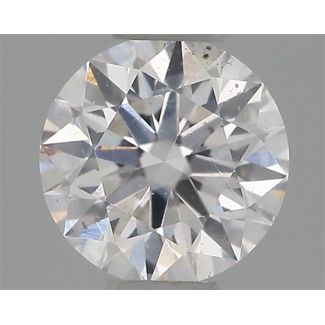 0.31 Carat Round D SI1 VG GD EX GIA Natural Diamond