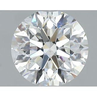 1.32 Carat Round F VS1 EX GIA Natural Diamond