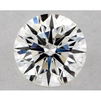 0.34 Carat Round F VS1 EX VG GIA Natural Diamond