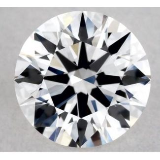 0.39 Carat Round F IF EX GIA Natural Diamond