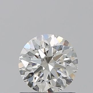 0.9 Carat Round I SI1 EX GIA Natural Diamond