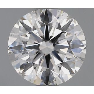 1.08 Carat Round G SI2 EX GIA Natural Diamond