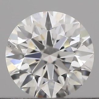 0.40 Carat Round E VS2 EX GIA Natural Diamond