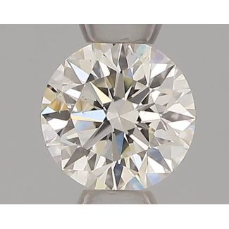 0.30 Carat Round H VS2 EX IGI Natural Diamond