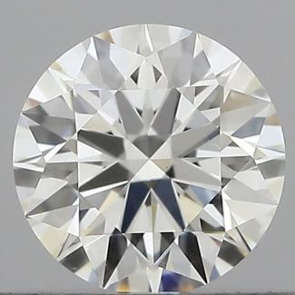 0.56 Carat Round H VS1 EX IGI Natural Diamond