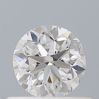 0.41 Carat Round E IF EX GIA Natural Diamond