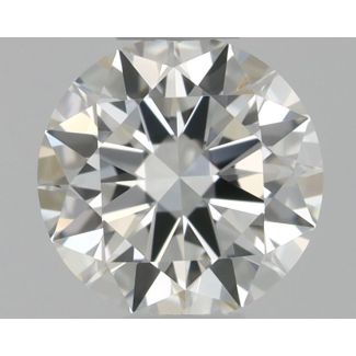 0.31 Carat Round H IF EX GIA Natural Diamond