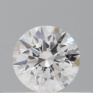 0.31 Carat Round D VVS2 EX GIA Natural Diamond