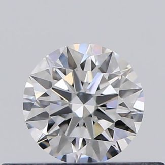 0.24 Carat Round E IF EX GIA Natural Diamond