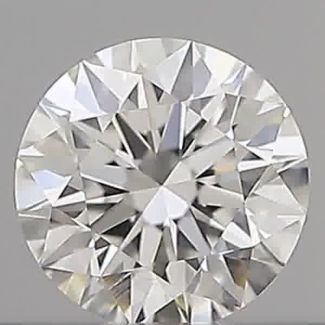 0.27 Carat Round F VVS1 EX GIA Natural Diamond