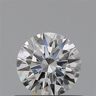 0.45 Carat Round F VS2 EX GIA Natural Diamond