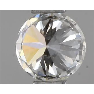 0.30 Carat Round H VVS2 EX VG GIA Natural Diamond