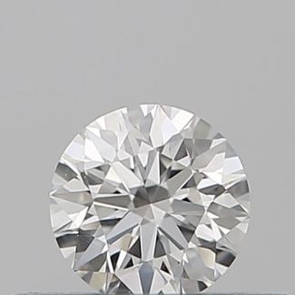 0.24 Carat Round H IF EX GIA Natural Diamond