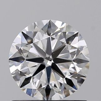 0.80 Carat Round E SI1 G EX GIA Natural Diamond