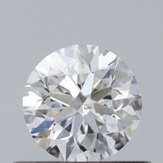 0.4 Carat Round F VS2 VG EX GIA Natural Diamond