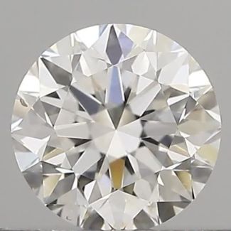 0.40 Carat Round F VS2 VG EX GIA Natural Diamond