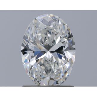 1.3 Carat Oval G SI1 - EX GIA Natural Diamond