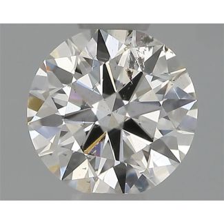 0.32 Carat Round G SI2 EX VG GIA Natural Diamond