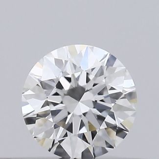 0.23 Carat Round E VVS2 EX GIA Natural Diamond