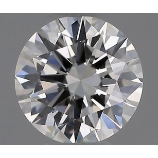 0.5 Carat Round F VS1 EX GIA Natural Diamond