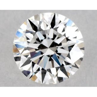 0.42 Carat Round E VVS1 EX GIA Natural Diamond