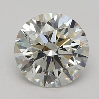 0.45 Carat Round H VS1 EX GIA Natural Diamond