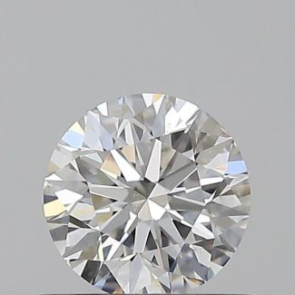 0.6 Carat Round E SI1 EX VG GIA Natural Diamond