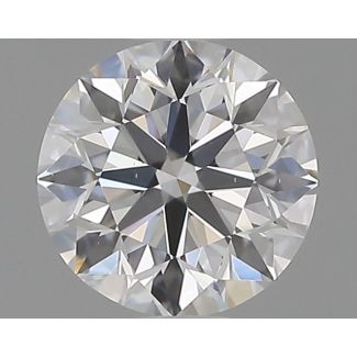 0.6 Carat Round D VS1 EX GIA Natural Diamond