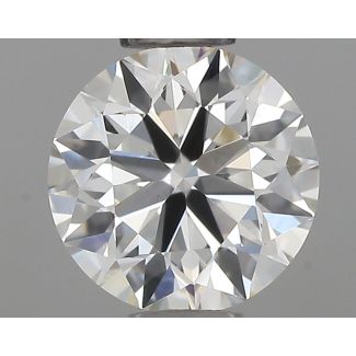 0.46 Carat Round G VS1 EX IGI Natural Diamond