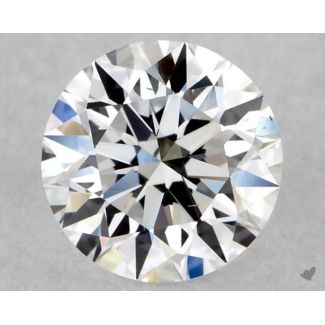 0.3 Carat Round D SI2 EX GIA Natural Diamond