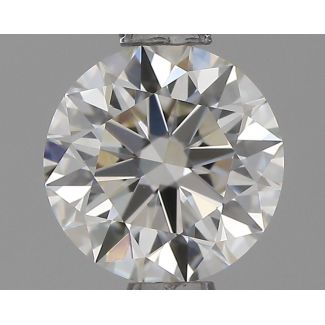 0.7 Carat Round H VVS2 EX GIA Natural Diamond