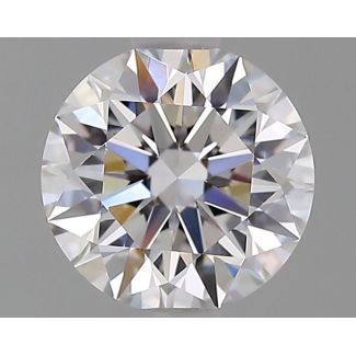 1.02 Carat Round E VVS2 EX GIA Natural Diamond