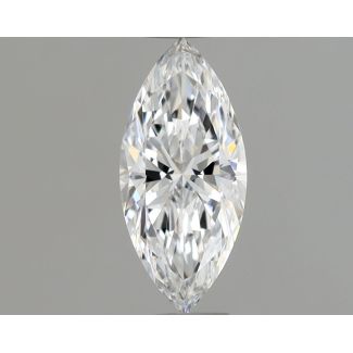 0.46 Carat Marquise D VS2 - EX VG GIA Natural Diamond