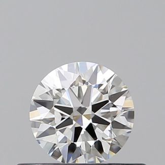 0.4 Carat Round G VVS2 EX VG GIA Natural Diamond