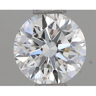 0.40 Carat Round H VS1 EX GIA Natural Diamond