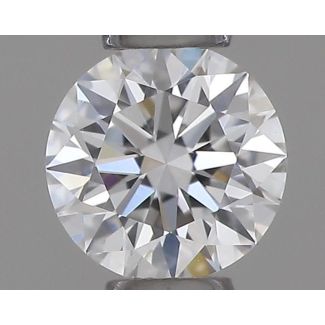 0.22 Carat Round E VVS1 EX VG GIA Natural Diamond