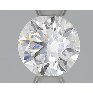 0.31 Carat Round E SI2 EX GIA Natural Diamond